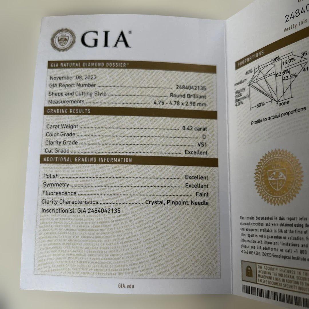 BIJOUPIKO COEUR D'OR SOARINGエンゲージリング4号