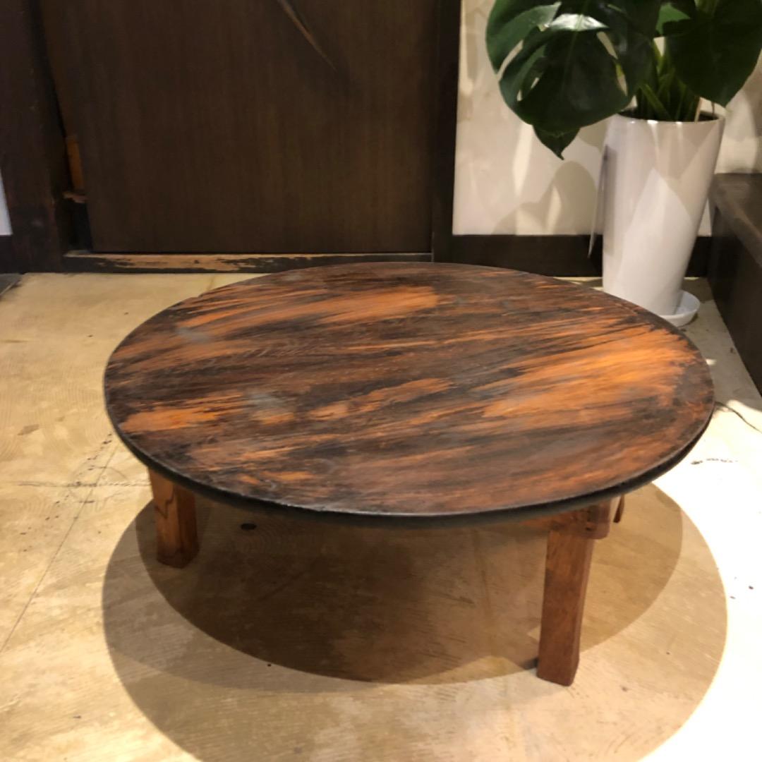 昭和レトロ アンティーク ちゃぶ台 ローテーブル 古家具 木製