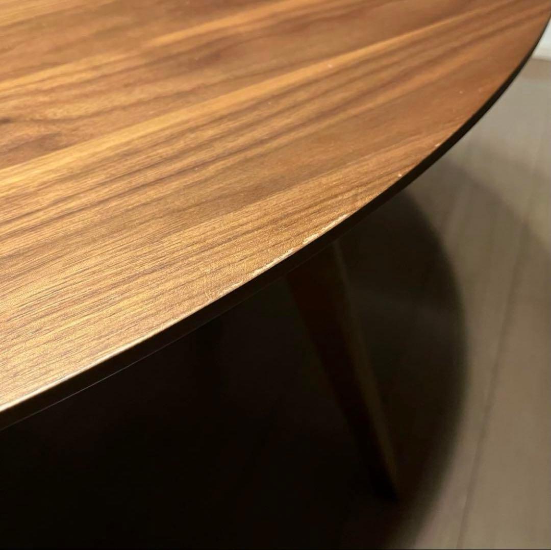 丸テーブル φ100cm ウォールナット ダイニングテーブル