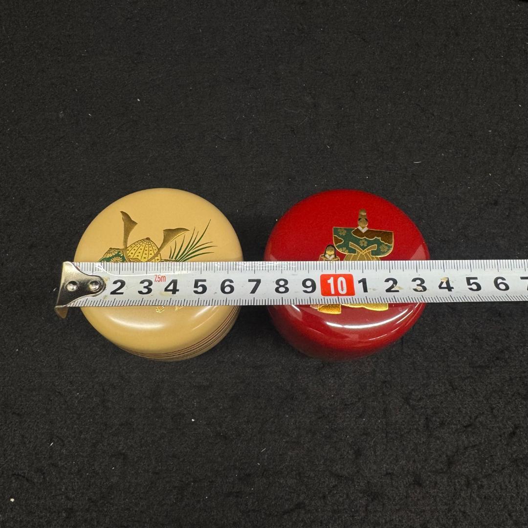 茶道具 中谷秀斉 二節句棗 共箱二重箱 共布 美品 - メルカリ