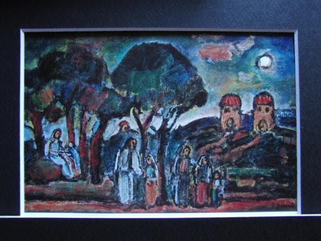 ジョルジュ・ルオー、秋（ナザレ）、希少な画集より、状態良好