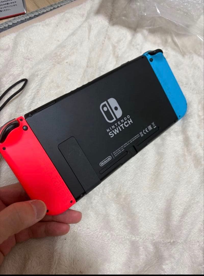 Nintendo Switch 本体 赤/青 付属品完備