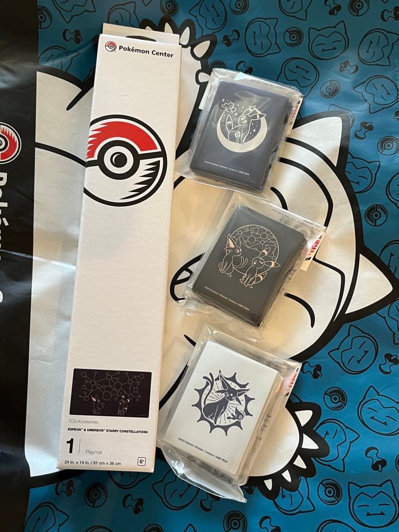 エーフィ＆ブラッキー プレイマット&デッキシールド セット 海外