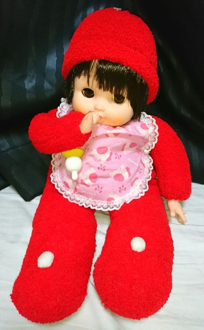 レア 新品 昭和 レトロ スリーピングアイ ベビー おしゃぶり 人形 赤ちゃん