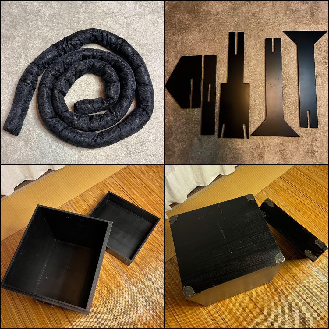 【環境大切さま専用】金陀美仏具足 鉄鎧【等身大•甲冑】鎧櫃、鎧立て 付き 一式