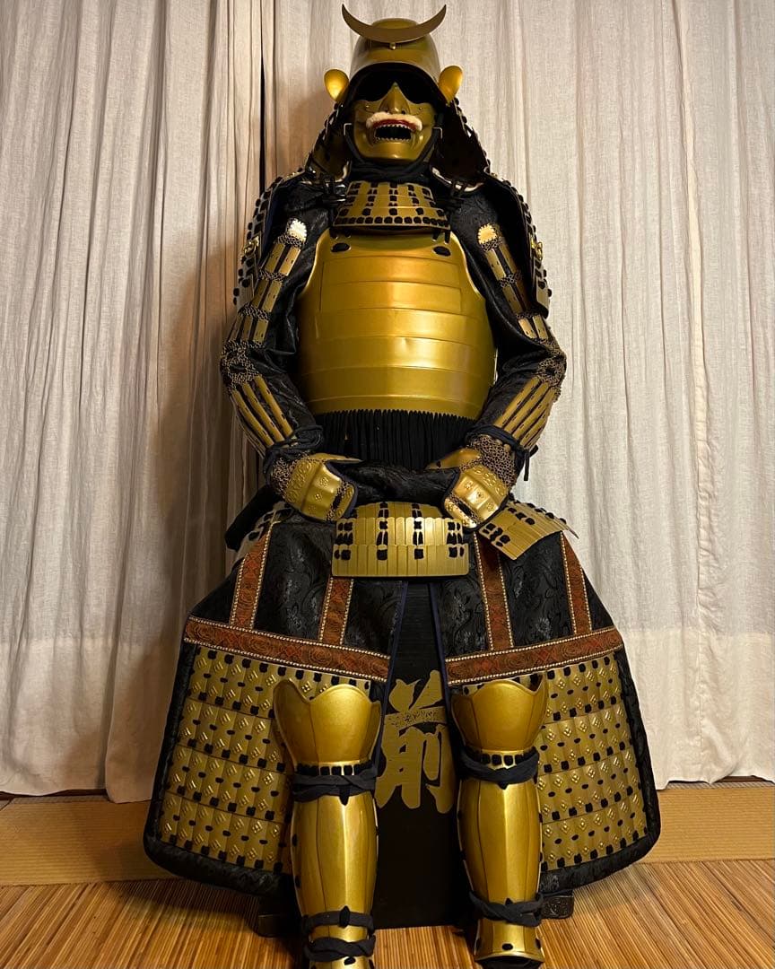 【環境大切さま専用】金陀美仏具足 鉄鎧【等身大•甲冑】鎧櫃、鎧立て 付き 一式