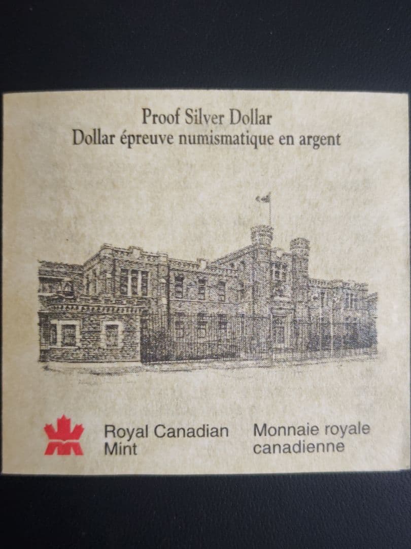 加 DOLLAR 225周年記念(1774〜1999) PF銀貨、説明書付