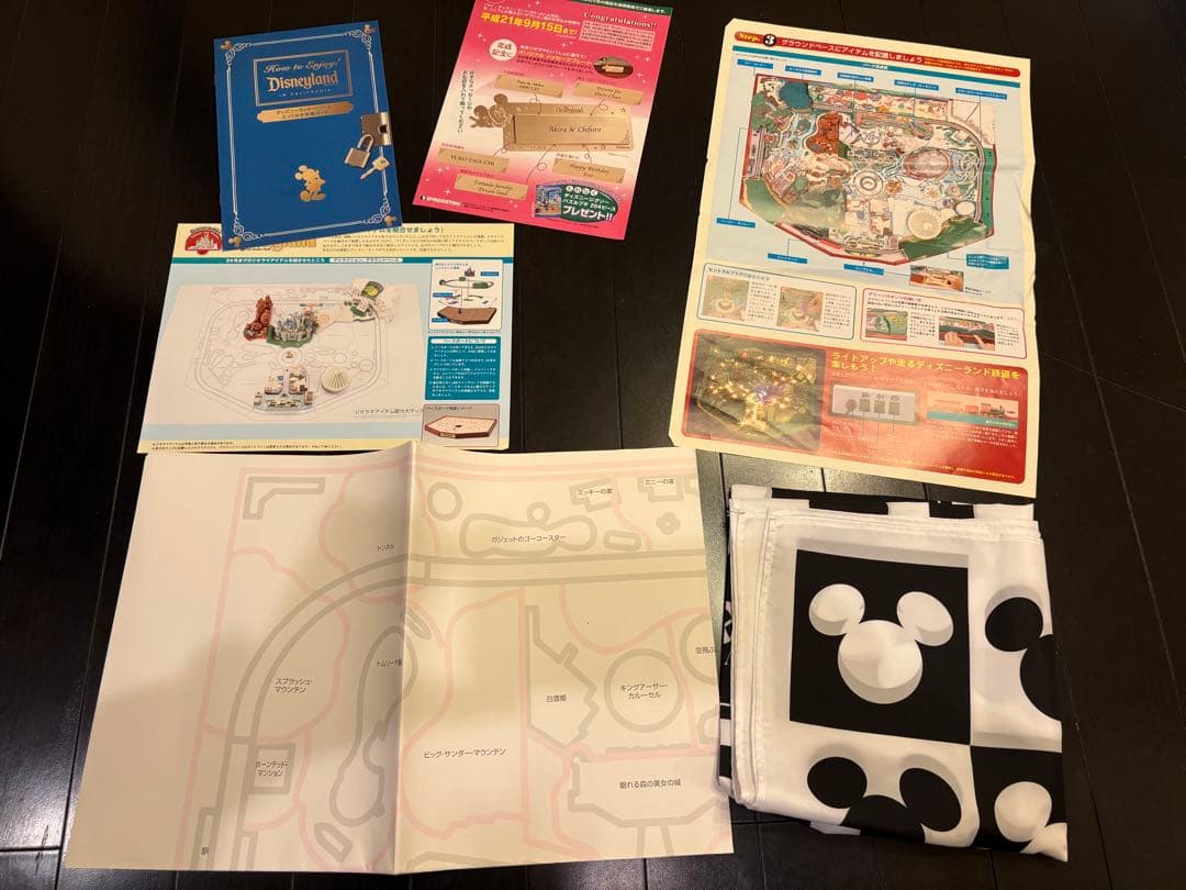 ディズニーランド ミニチュア模型 ディアゴスティーニ　店舗等点灯ディスプレイ