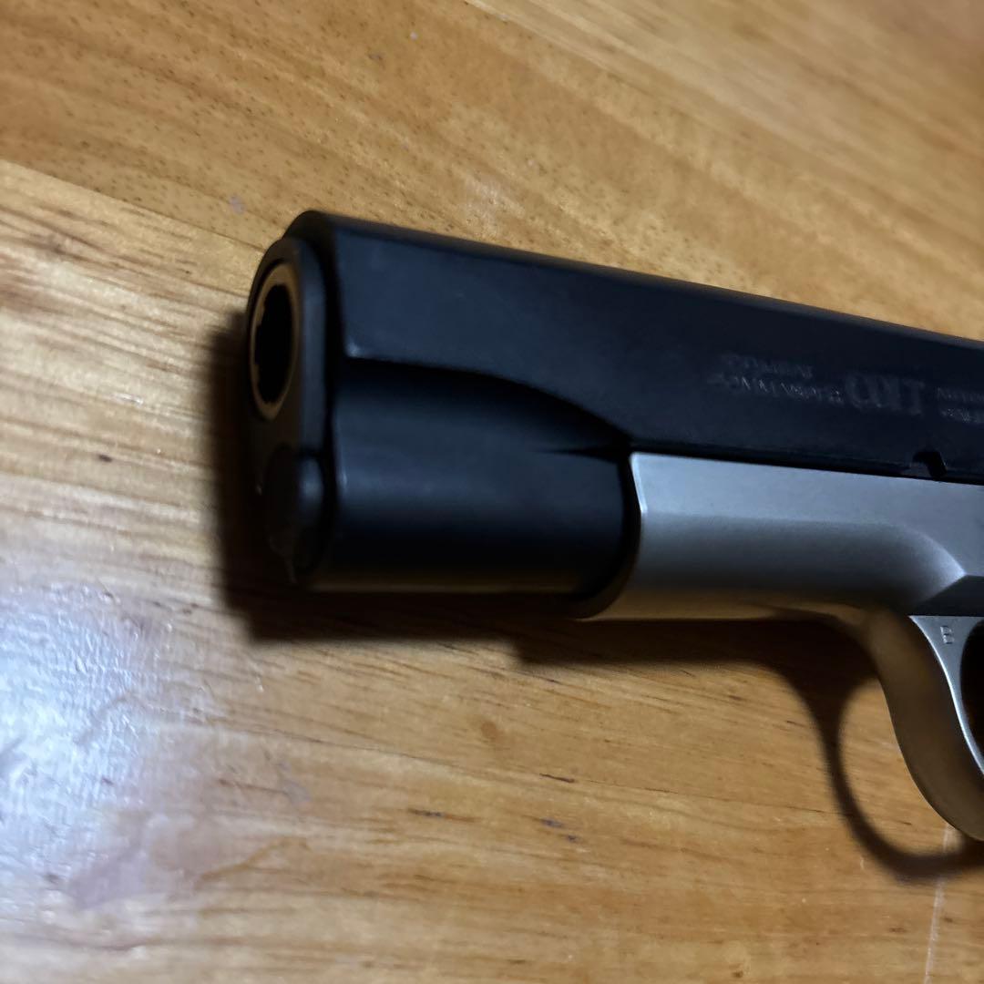 コルト コンバットコマンダー カスタム フレイムシルバー　ウエスタンアームズ