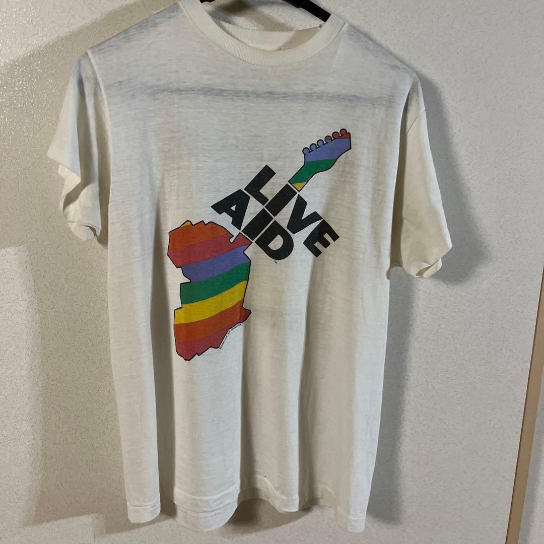 LIVE AID Tシャツ 80s ロンバケ 木村拓哉 ヴィンテージ 80s ビンテージ