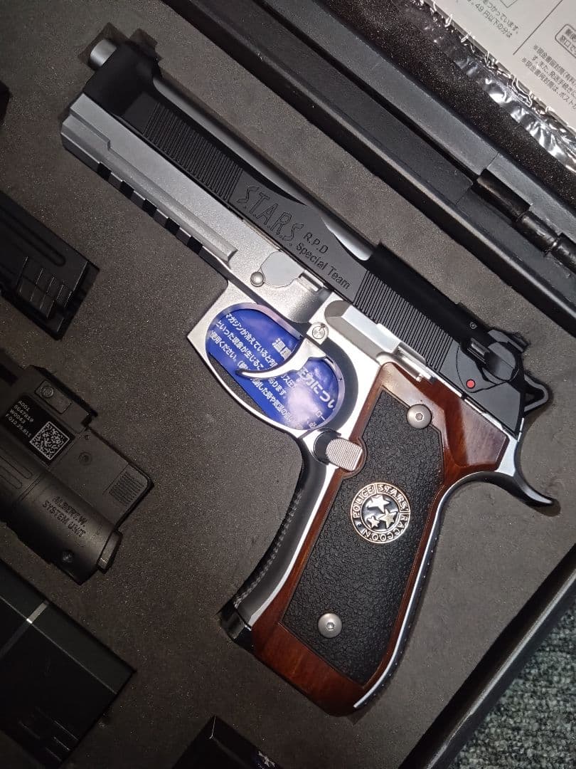 【小傷アリ】東京マルイ サムライエッジ アルバート.W.モデル01　予備マグ付