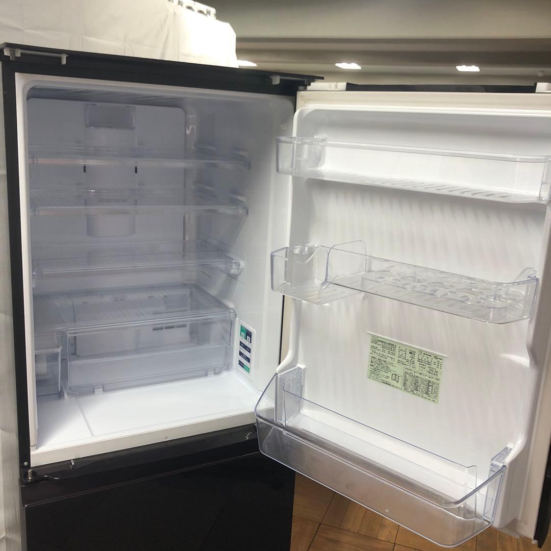 【美品】シャープ　ノンフロン冷凍冷蔵庫　SJ-GW35F-R　2020年製　O