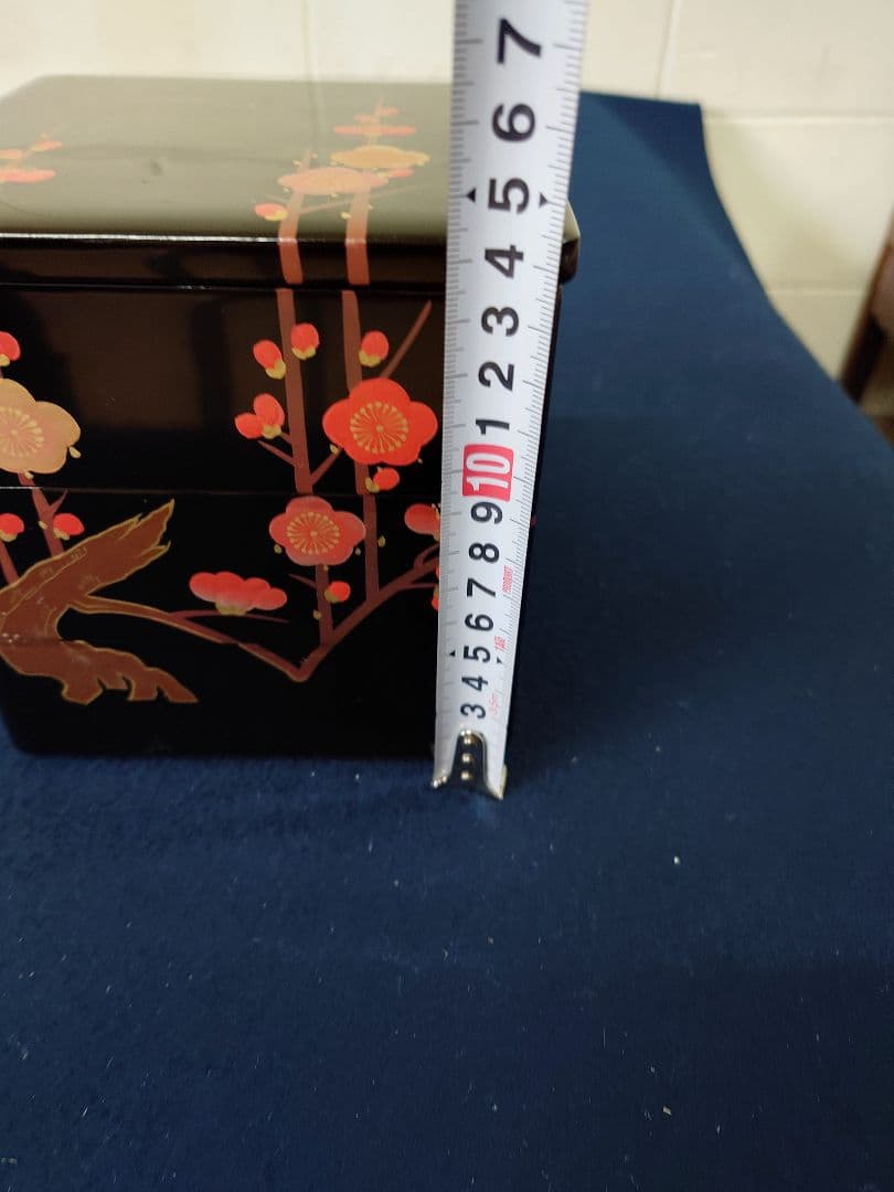 梅蒔絵三段重 紙箱 - メルカリ