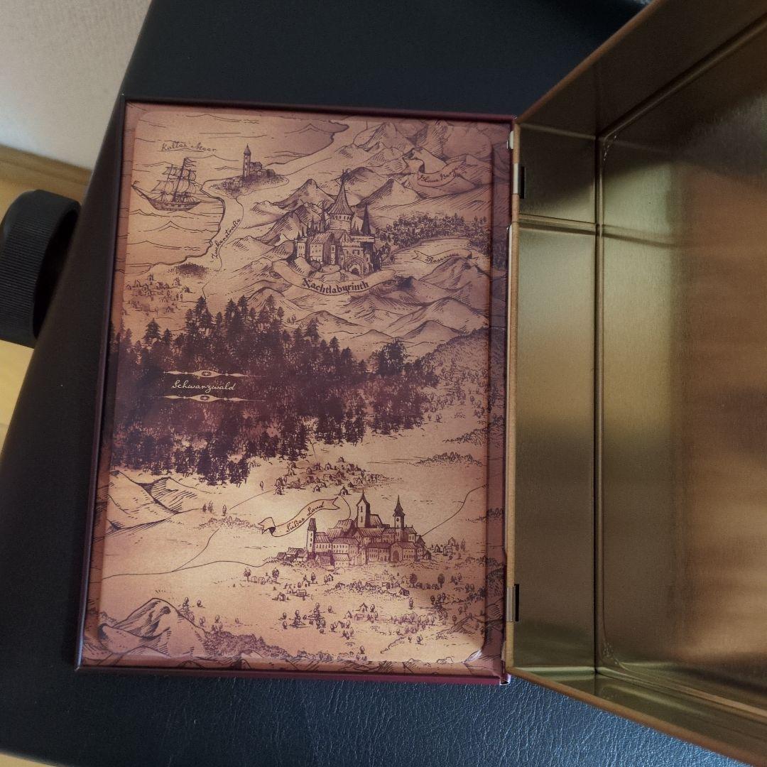 メリーチョコレート☆缶のみ　ナハトラビュリント　&　ジャミーラ3種類