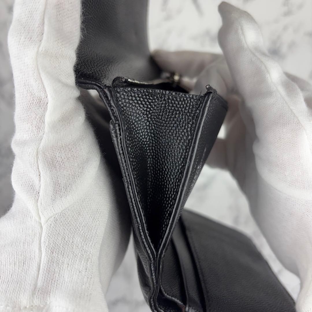 98 SAINT LAURENT サンローラン　三つ折り財布