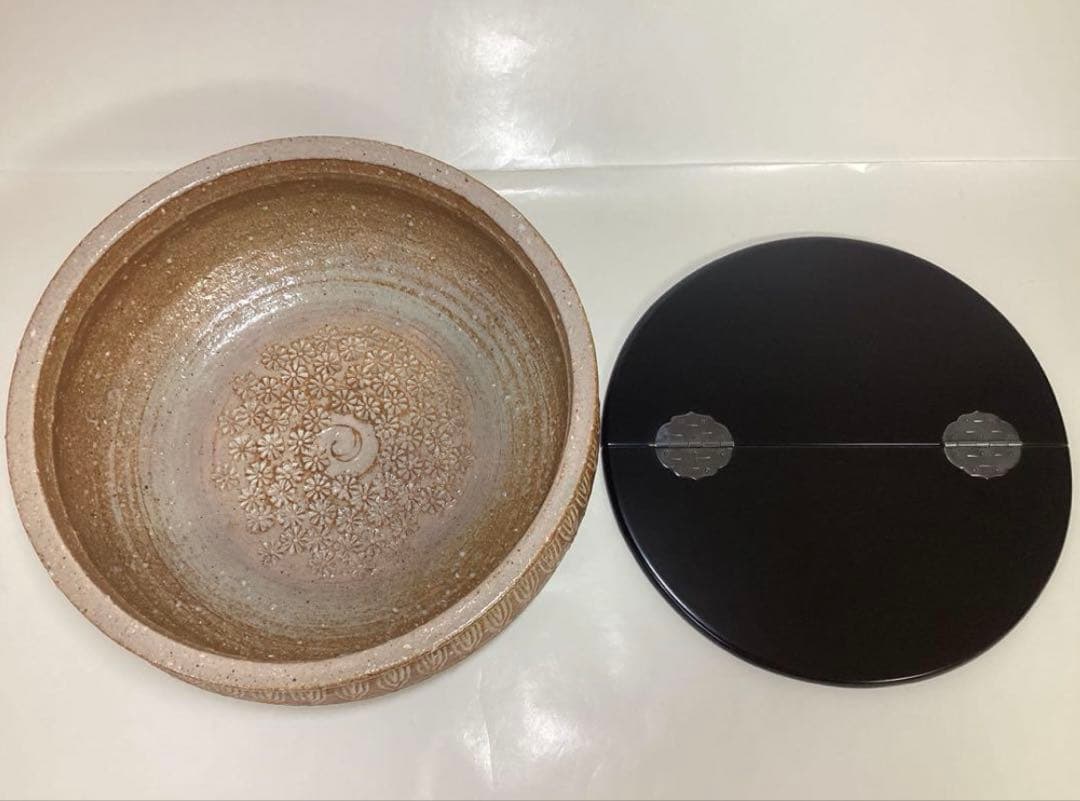 茶道具 古物品 平水指 信楽 塗蓋付 彦四郎作 - メルカリ