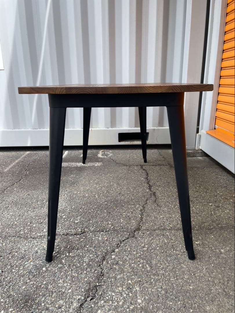 NOCE モダン ダイニングテーブル ブラウン/ブラック