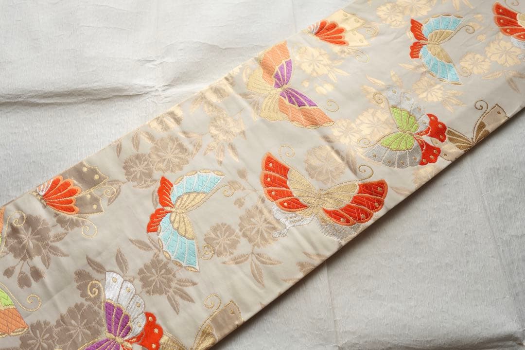 セット　総絞り　総刺繍　四つ身　七五三　着物　帯　長襦袢