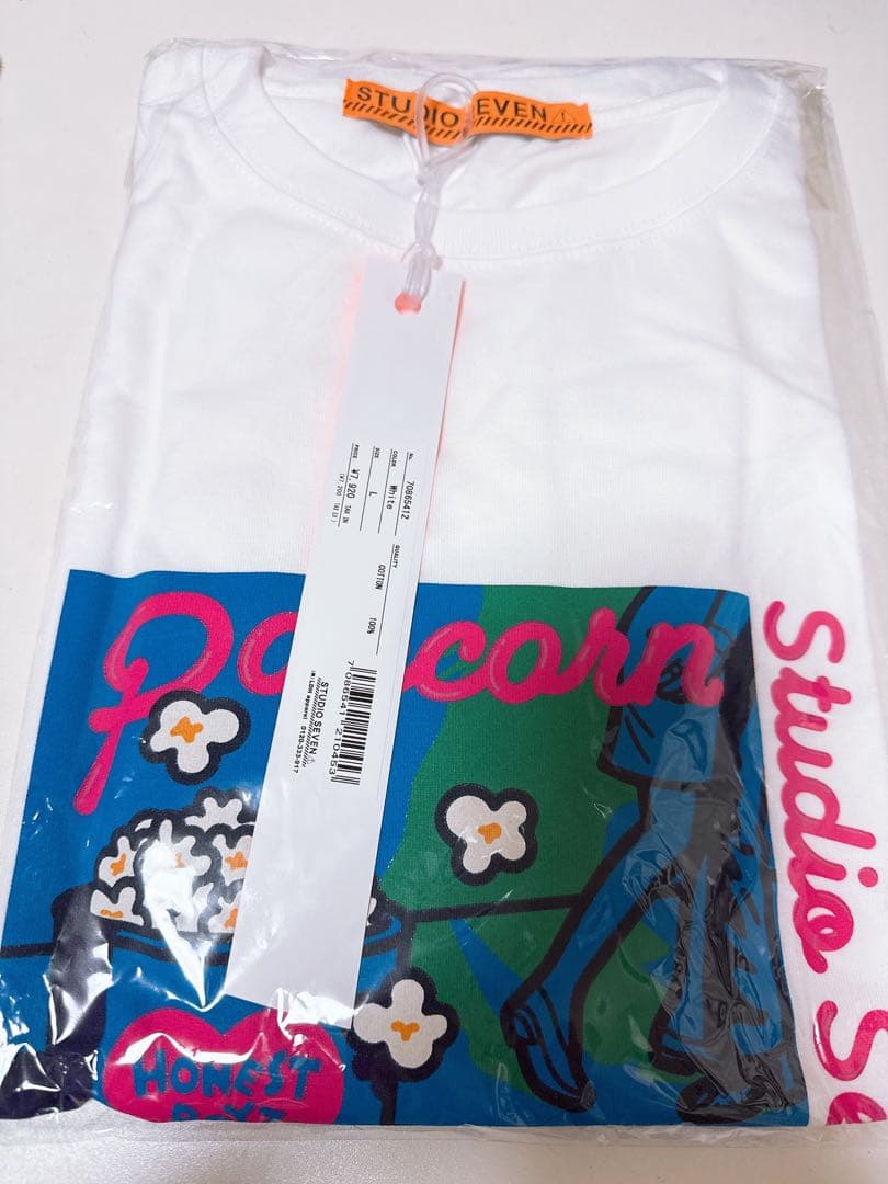 Studio Seven HBZ x SVN Popcorn Tee Lサイズ