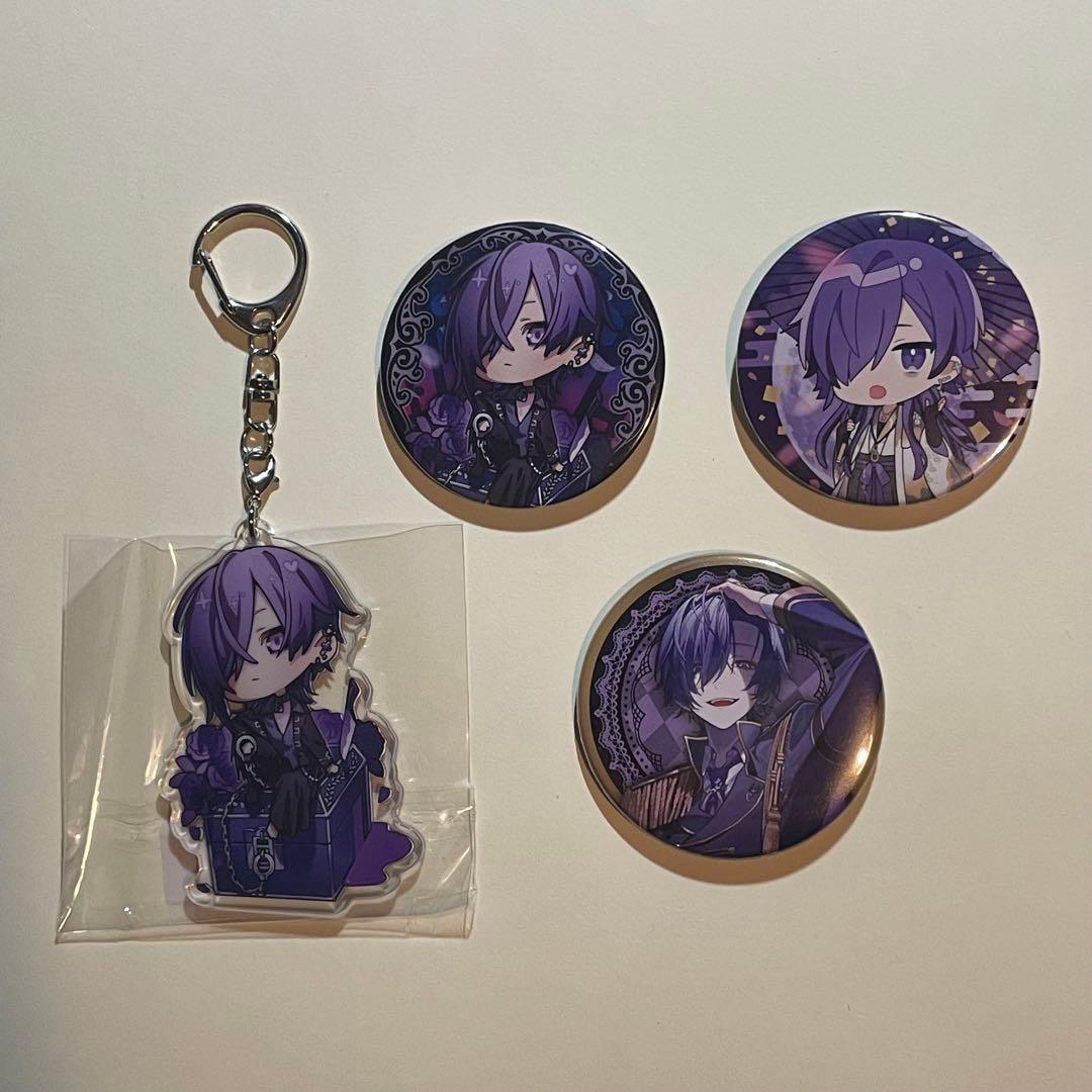 ゆきむら。缶バッジ、アクキー