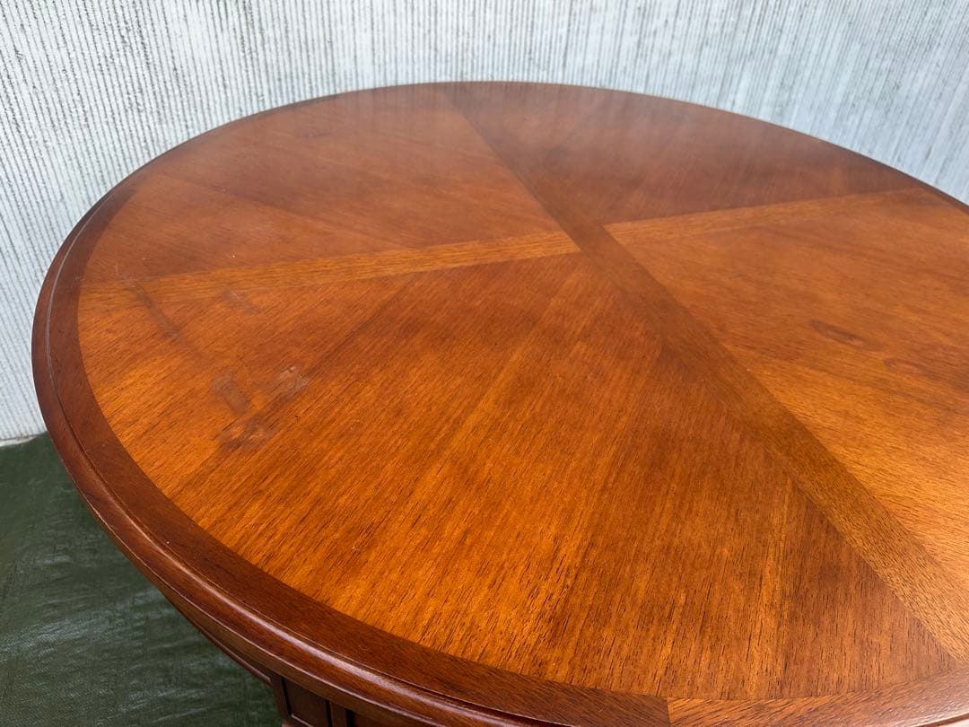 4002【ラウンドテーブル】maruni　マルニ　地中海　センターテーブル◎