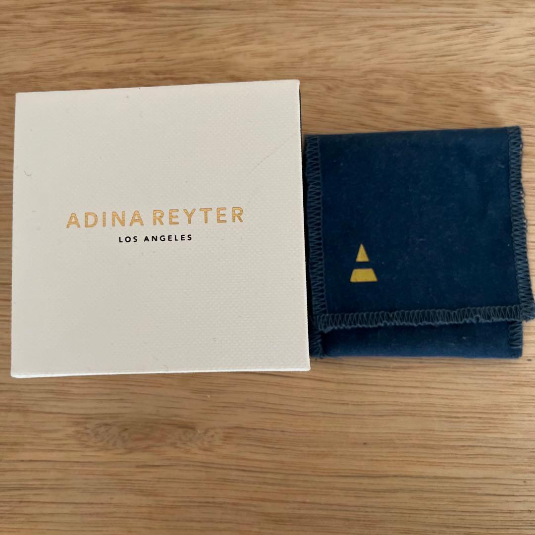 メーガン妃着用 Adina Reyter アディナレイター K14ダイヤピアス