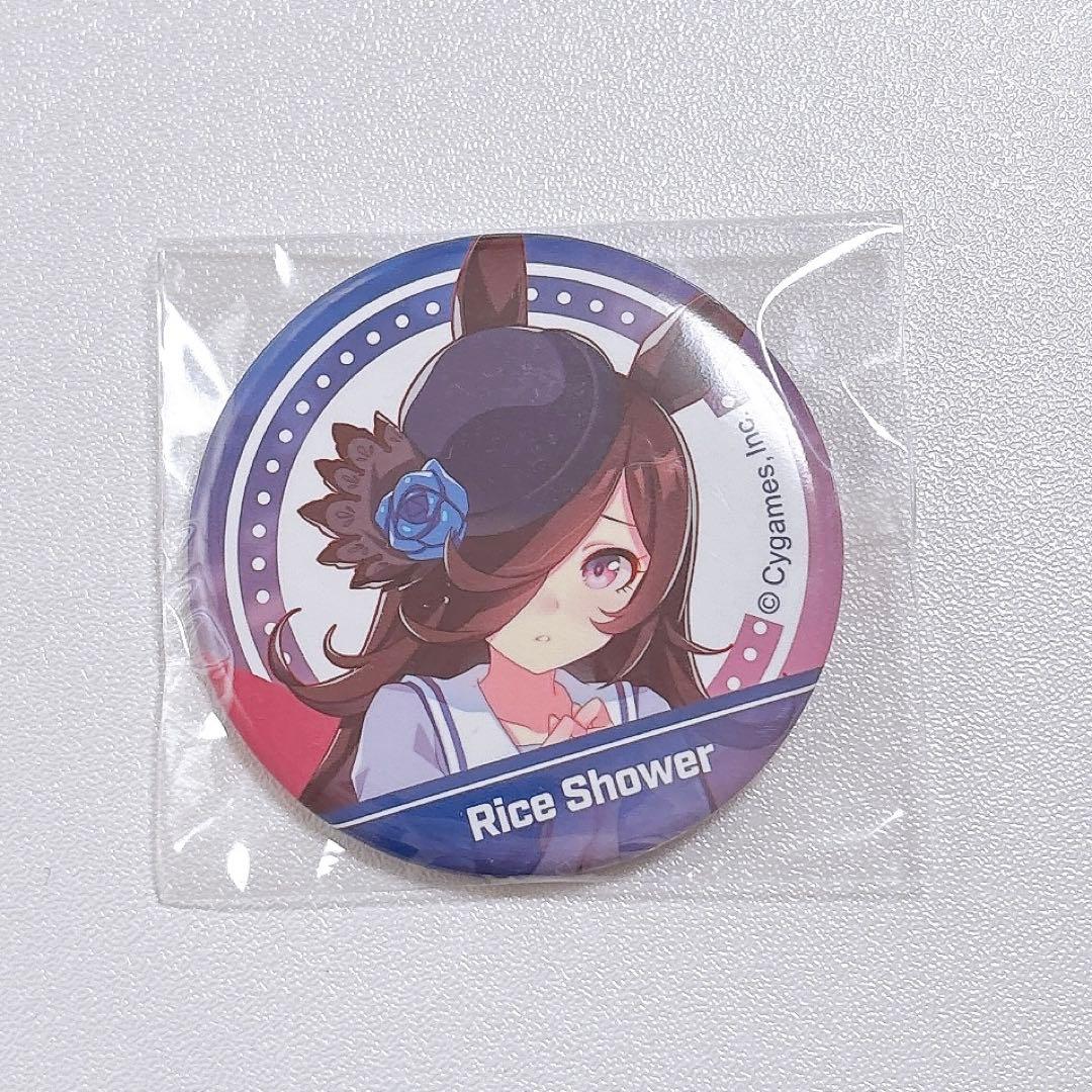 ウマ娘プリティーダービー ライスシャワー 缶バッジ 制服 ウマ娘 3rd