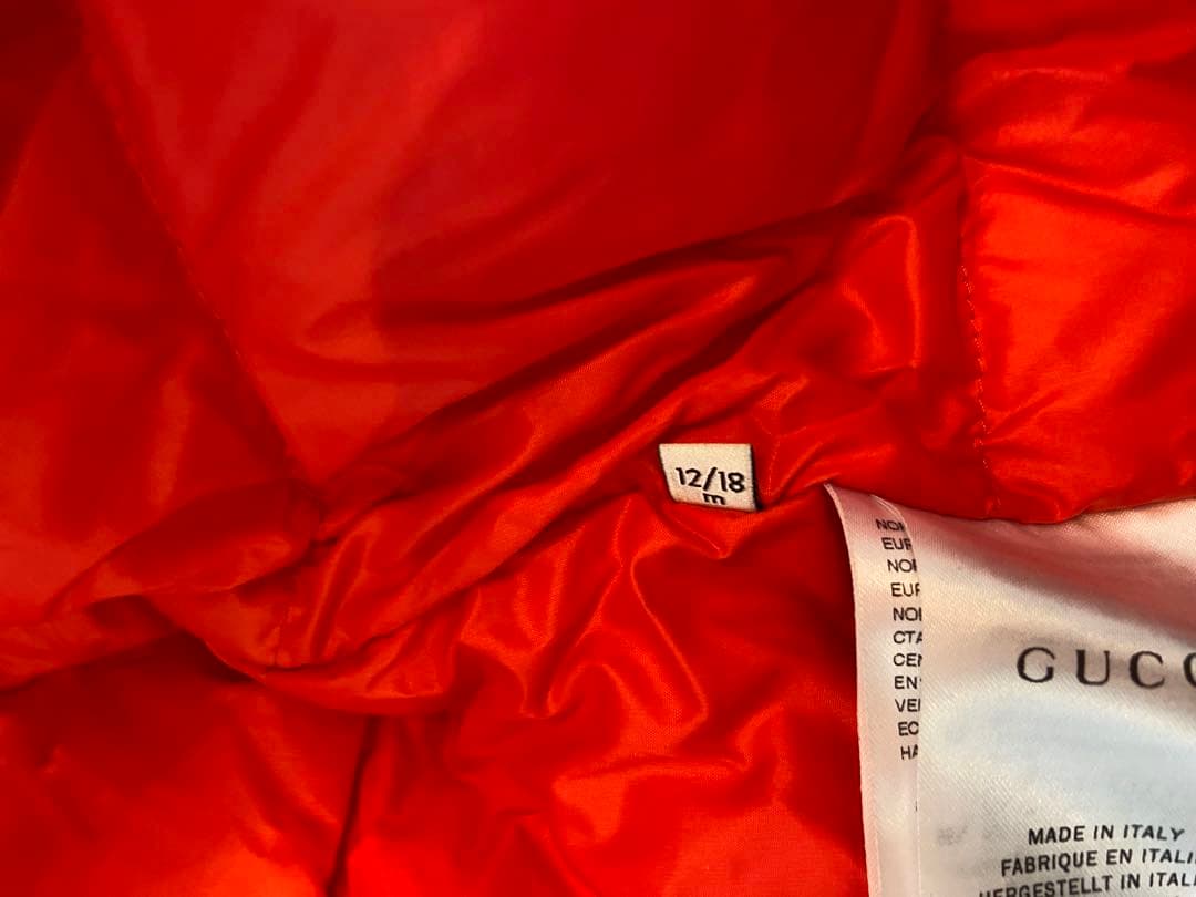 定価14万　GUCCI キッズ　ダウンコート