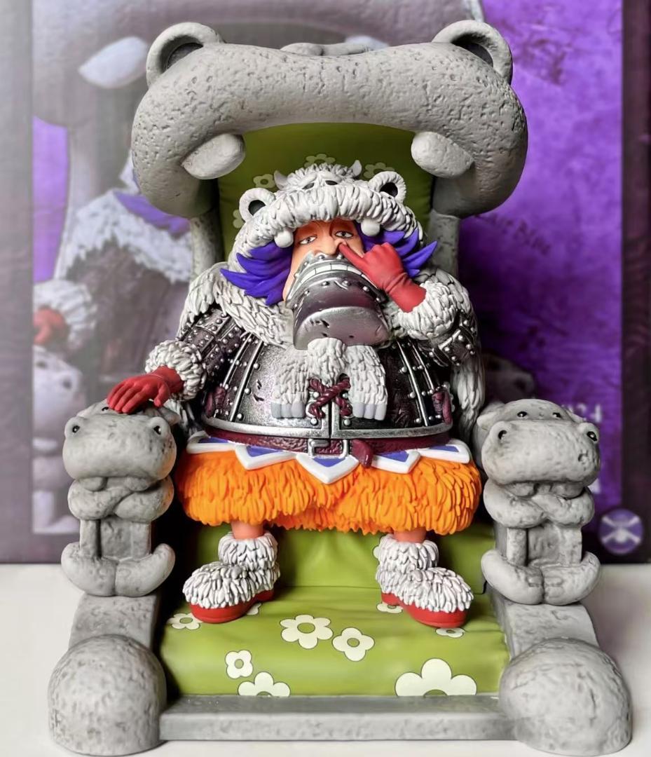 ワンピース Yz ワポル 3点 ガレージキット ガレキ スタチュー フィギュア