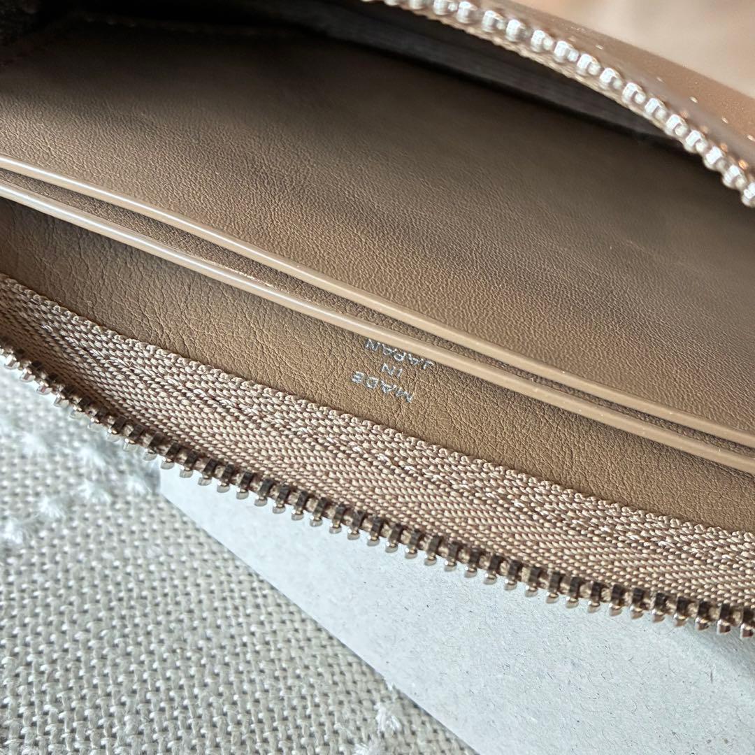 お値下！スタンダードサプライ PAL オーバルジップウォレットS スレートカーキ