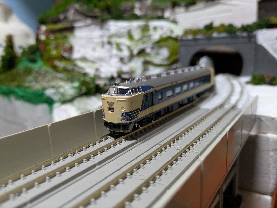 583系KATO　日本海51号　9両編成青森運転所