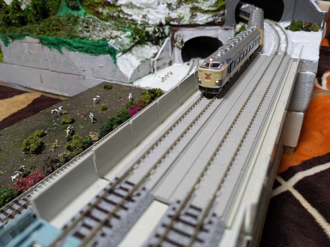 583系KATO　日本海51号　9両編成青森運転所