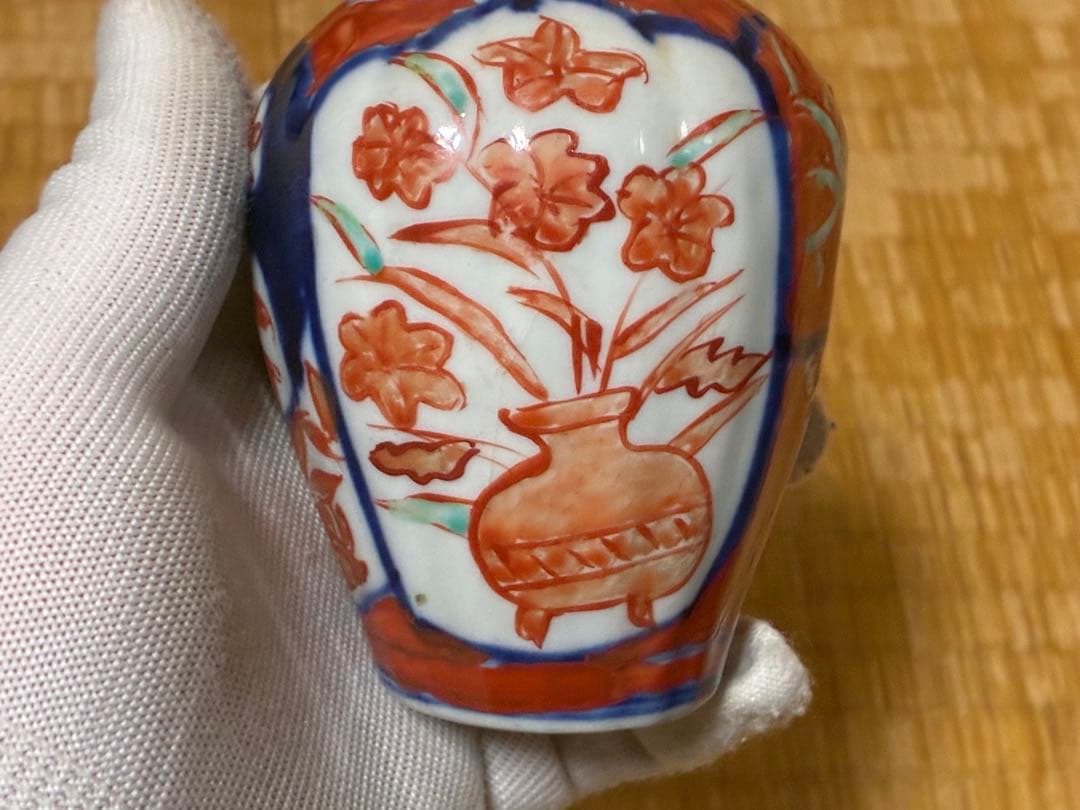 古伊万里 色絵 小壷 花入 元禄 - メルカリ