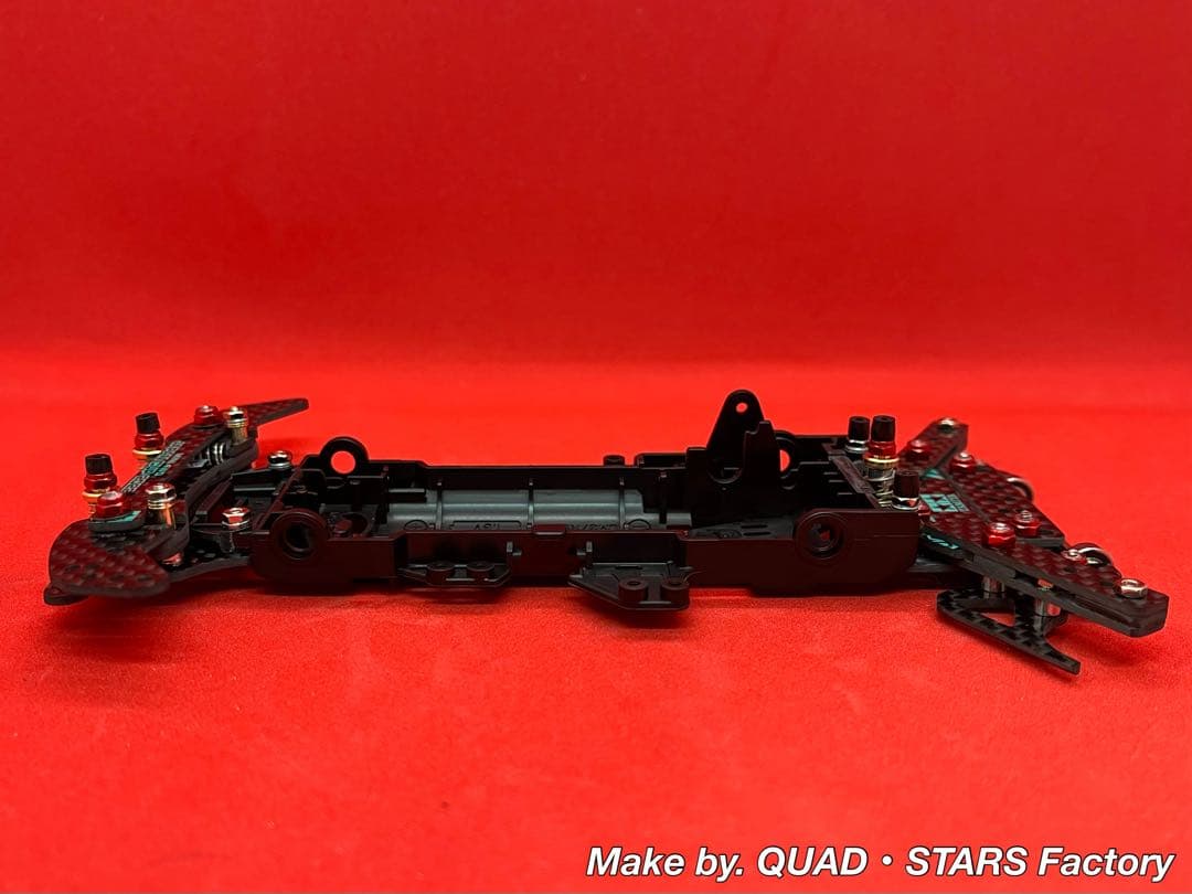 【ミニ四駆・VZ用】2軸ATピボット＋1軸リヤアンカー＋リヤスキッド　2022