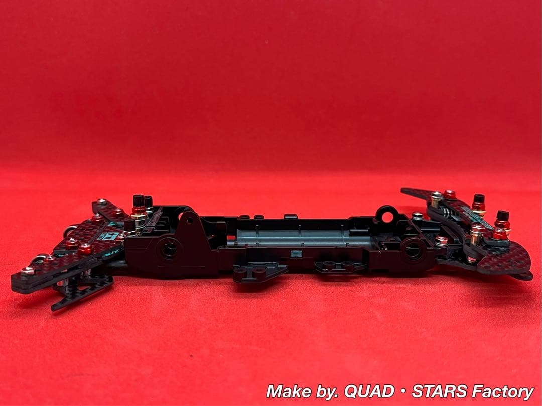 【ミニ四駆・VZ用】2軸ATピボット＋1軸リヤアンカー＋リヤスキッド　2022