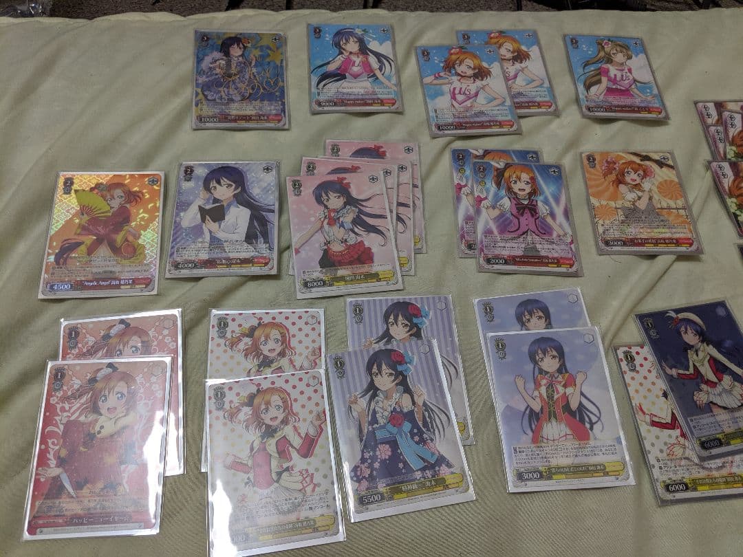 海未ことりサインあり WS ラブライブμ´s2年生デッキ