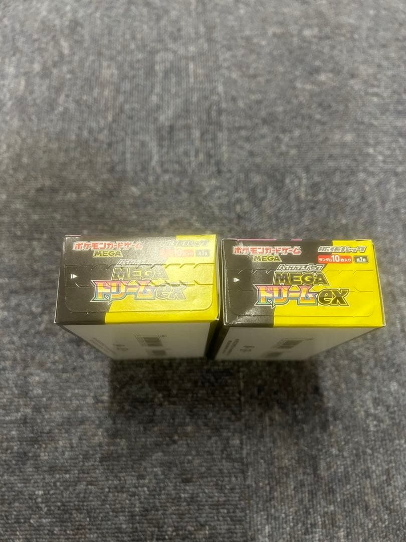 ポケモンカード MEGA ドリームEX 2個