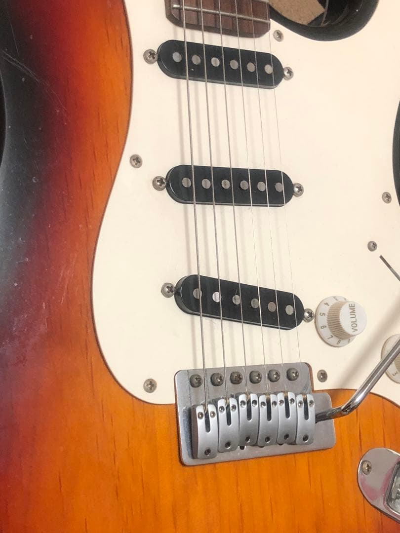 メーカー 詳細不明 ストラトタイプ エレキギター メーカー不明