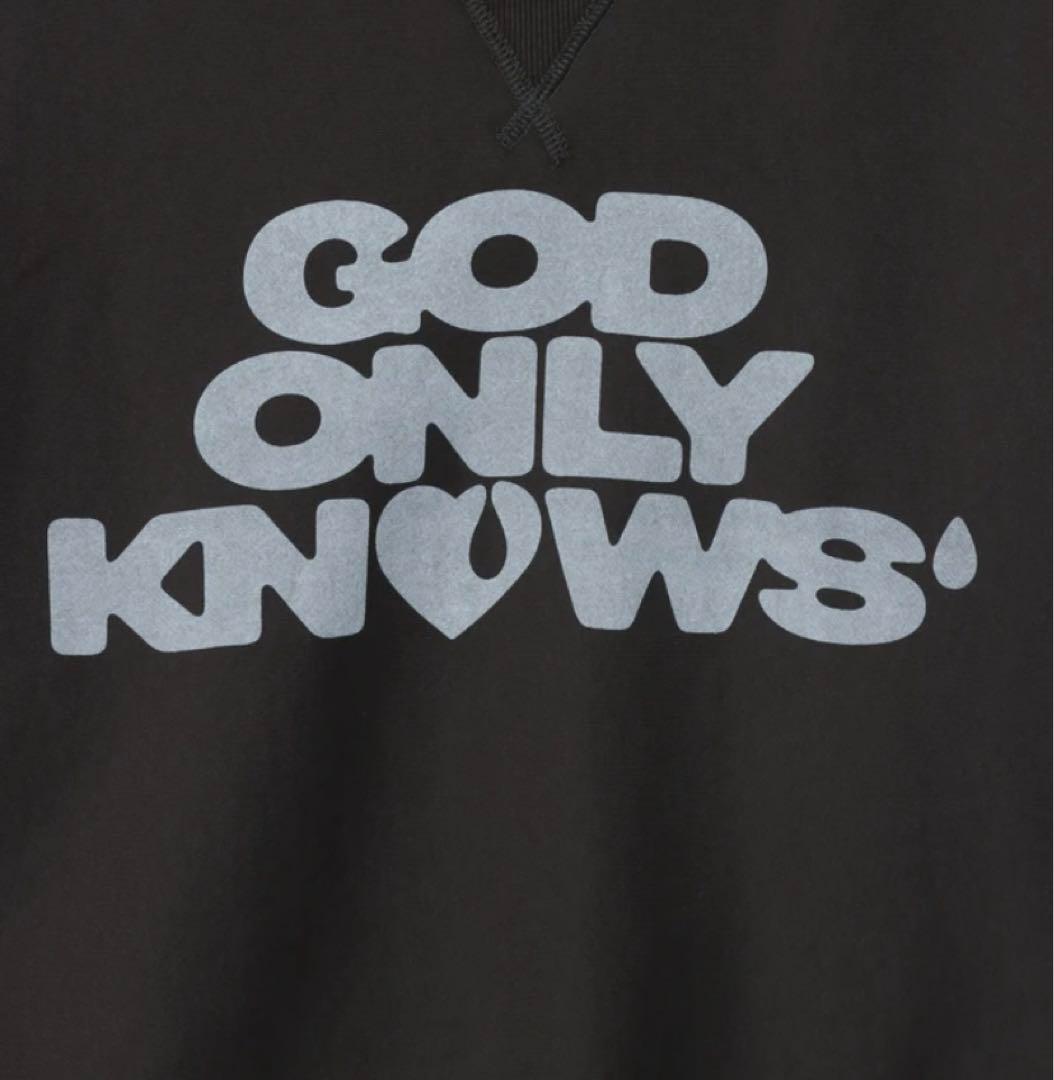 GODONLYKNOWS SIGNATURE CREW NECK SWEAT GOD ONLY KNOWS / スウェット