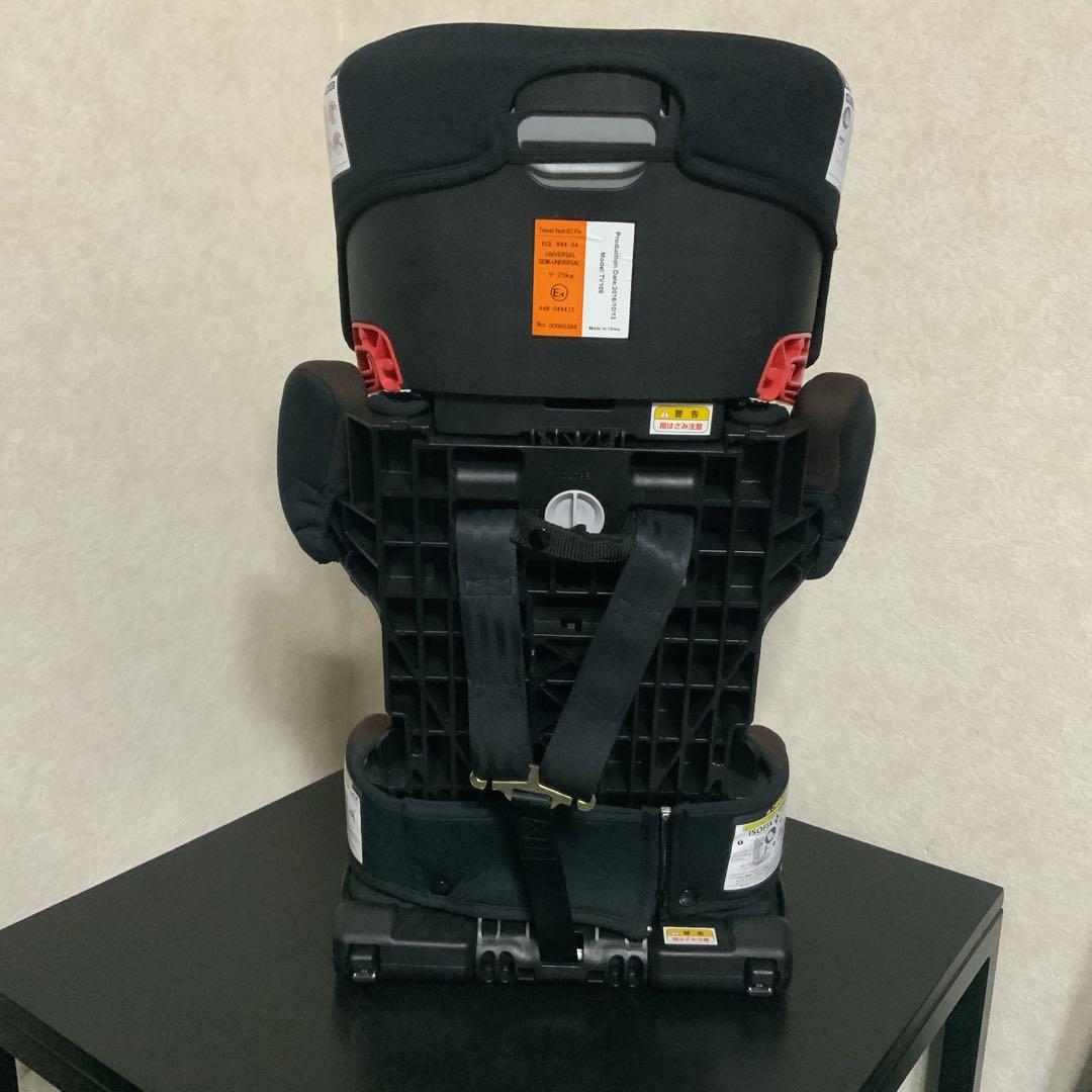 【日本育児】★美品★トラベルベストEC Fix★ISOFIX★ジュニアシート