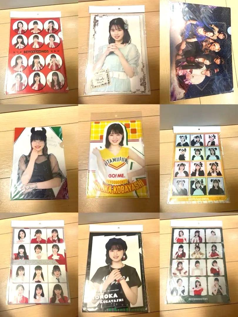 小林萌花クリアファイルまとめ売りバラ売り不可