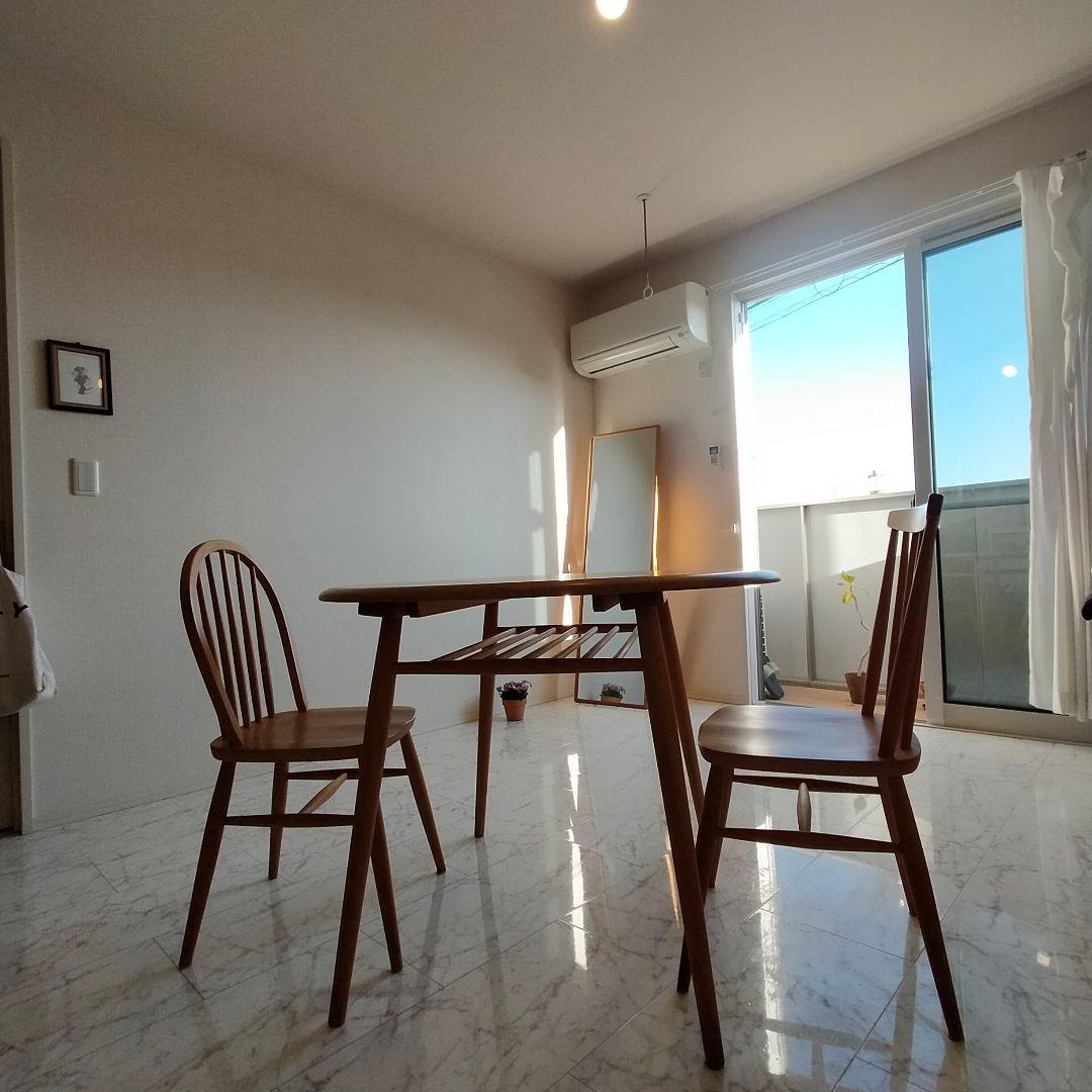 【大幅お値下中】モモナチュラル 丸テーブル MOCHA 950 TABLE