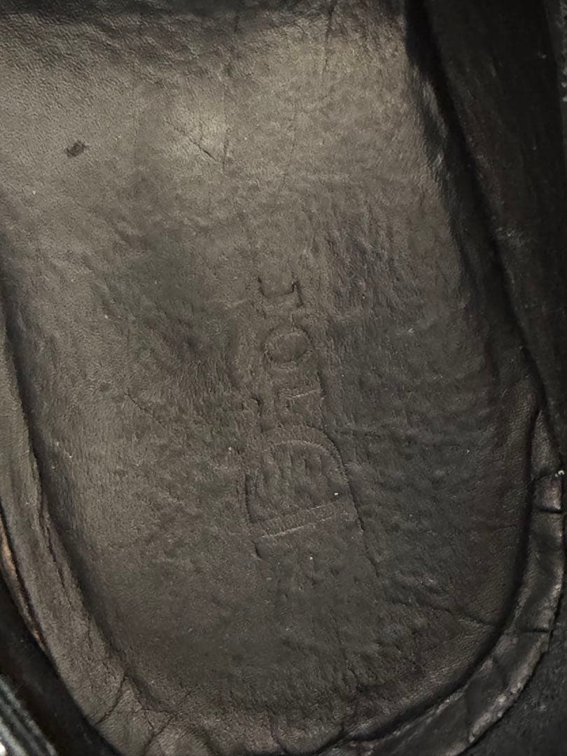 ディオールオム エディ期 パテントレザー レザーシューズ