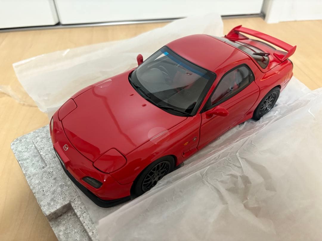 ミニカー POLAR MASTER MAZDA RX-7 FD3S SPIRIT R