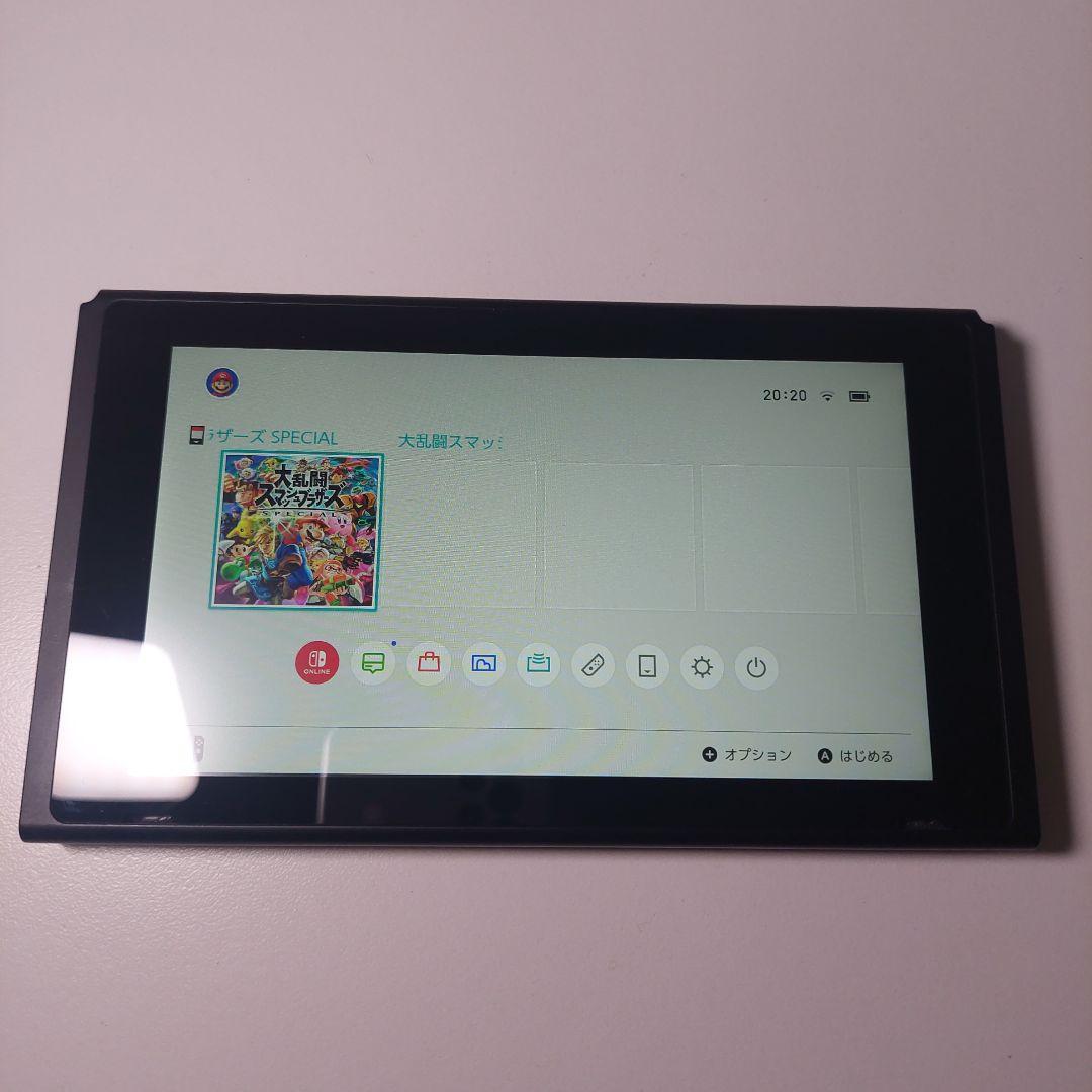 【動作品】Switch本体 バッテリー強化版 箱付き 付属品完品