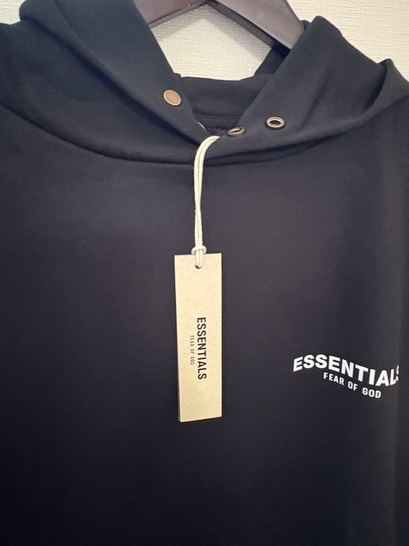 新品 エッセンシャルズ Essentials 綿男女兼用　防寒パーカー