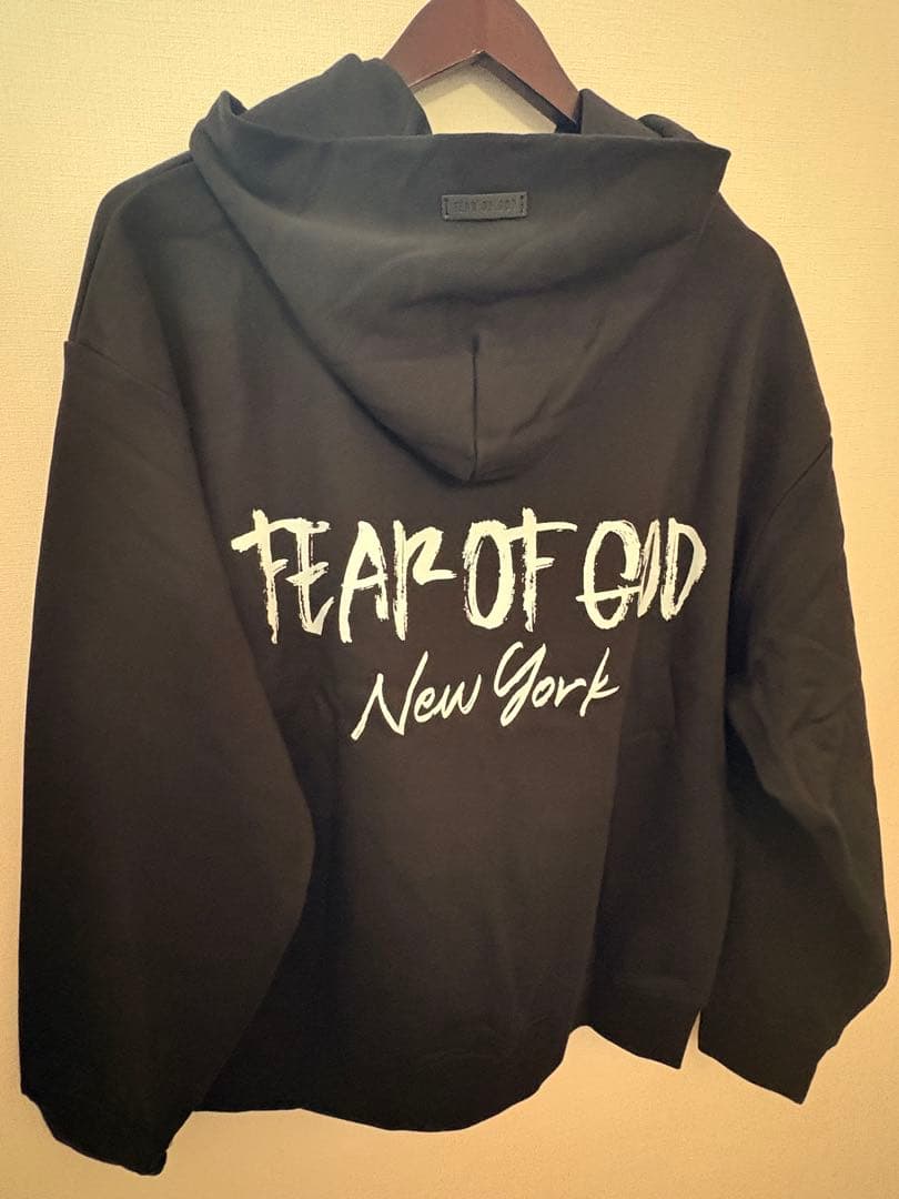 新品 エッセンシャルズ Essentials 綿男女兼用　防寒パーカー