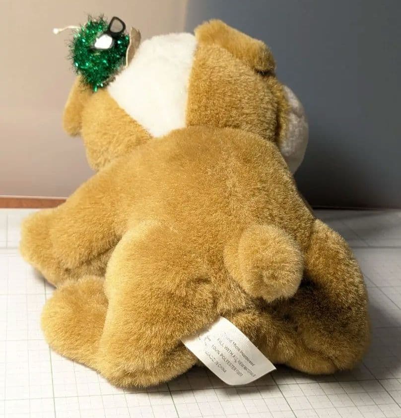 激レア　ウイルスバスター98　ブルドッグ　ぬいぐるみ　犬　レトロ