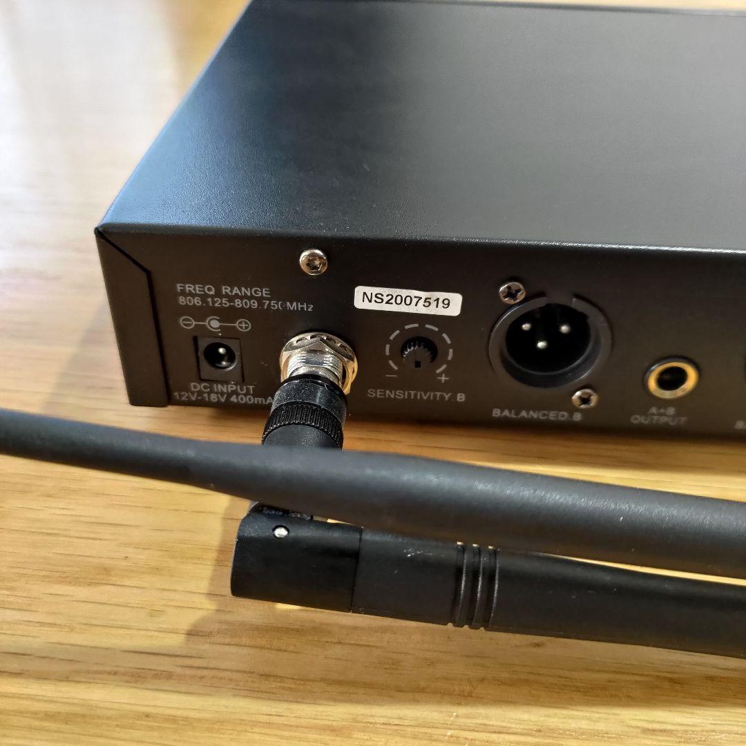 【美品】サウンドピュア　8011II ワイヤレスマイク2本　SP-WH01