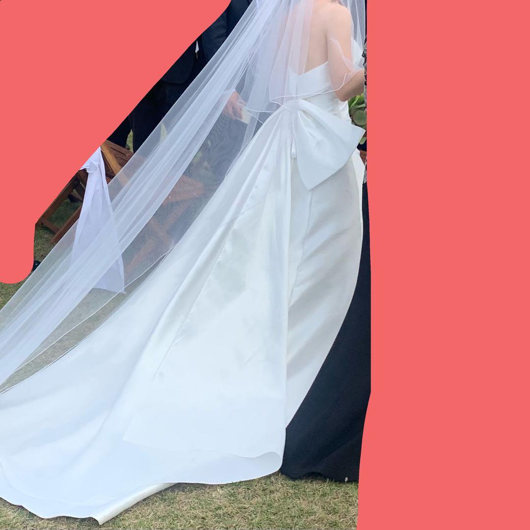 【クリーニング済】 YNSウェディングドレス